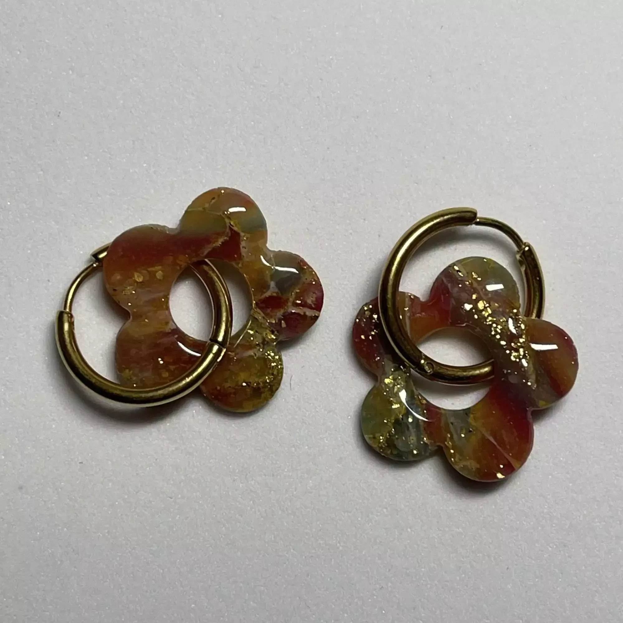 Pendiente + Charm Flor Estaciones