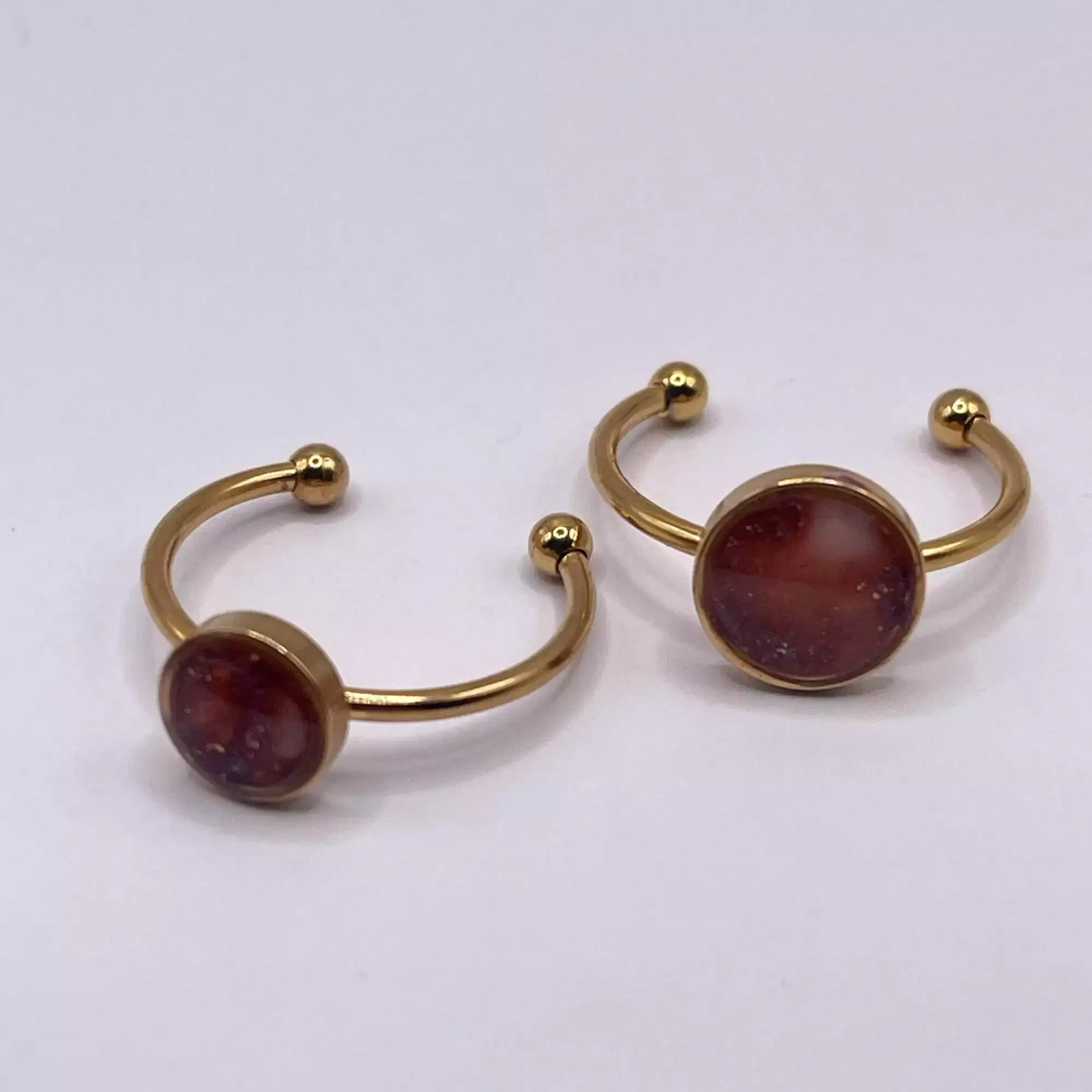 Anillo Esencia Granate Talla Grande