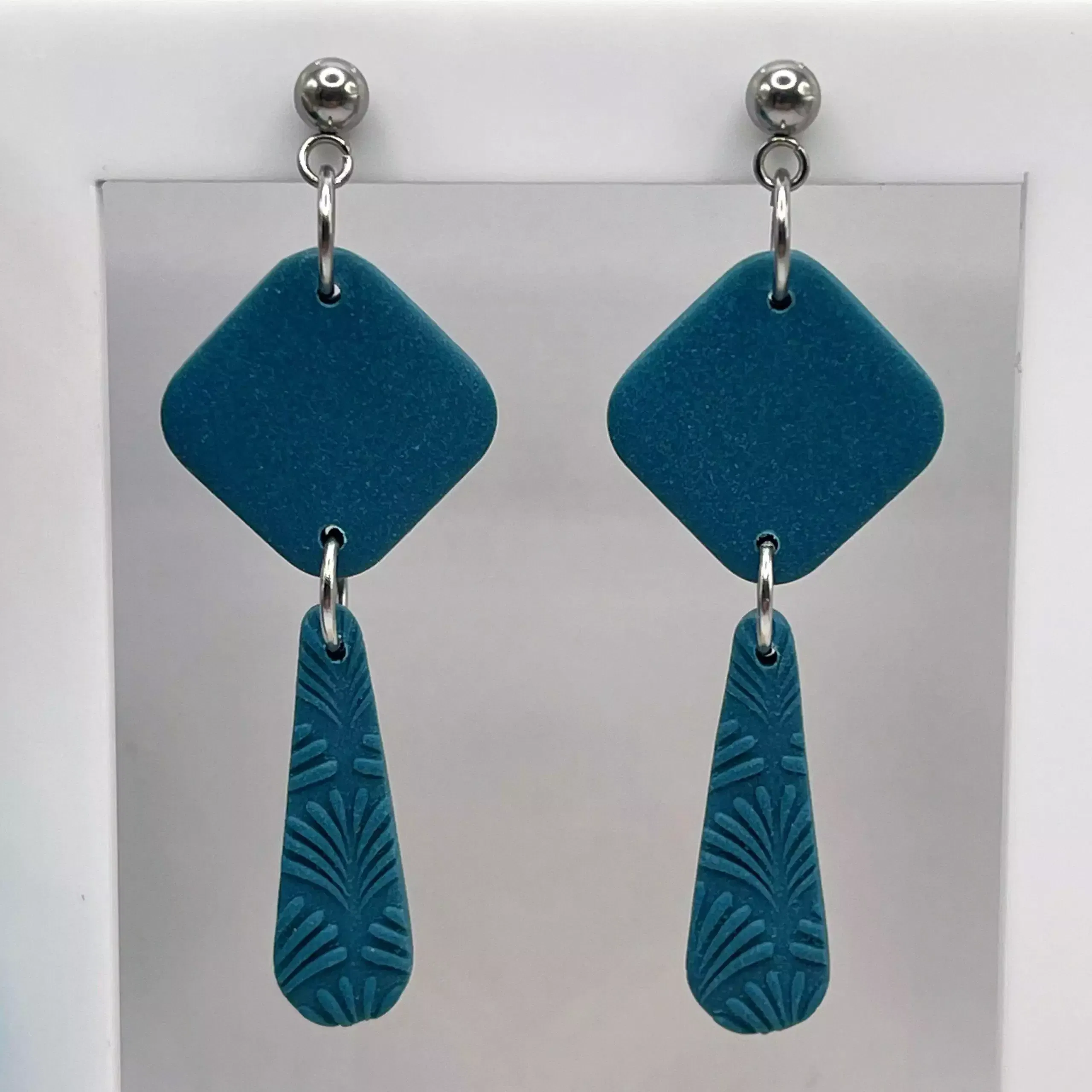 Pendiente Estel Azul