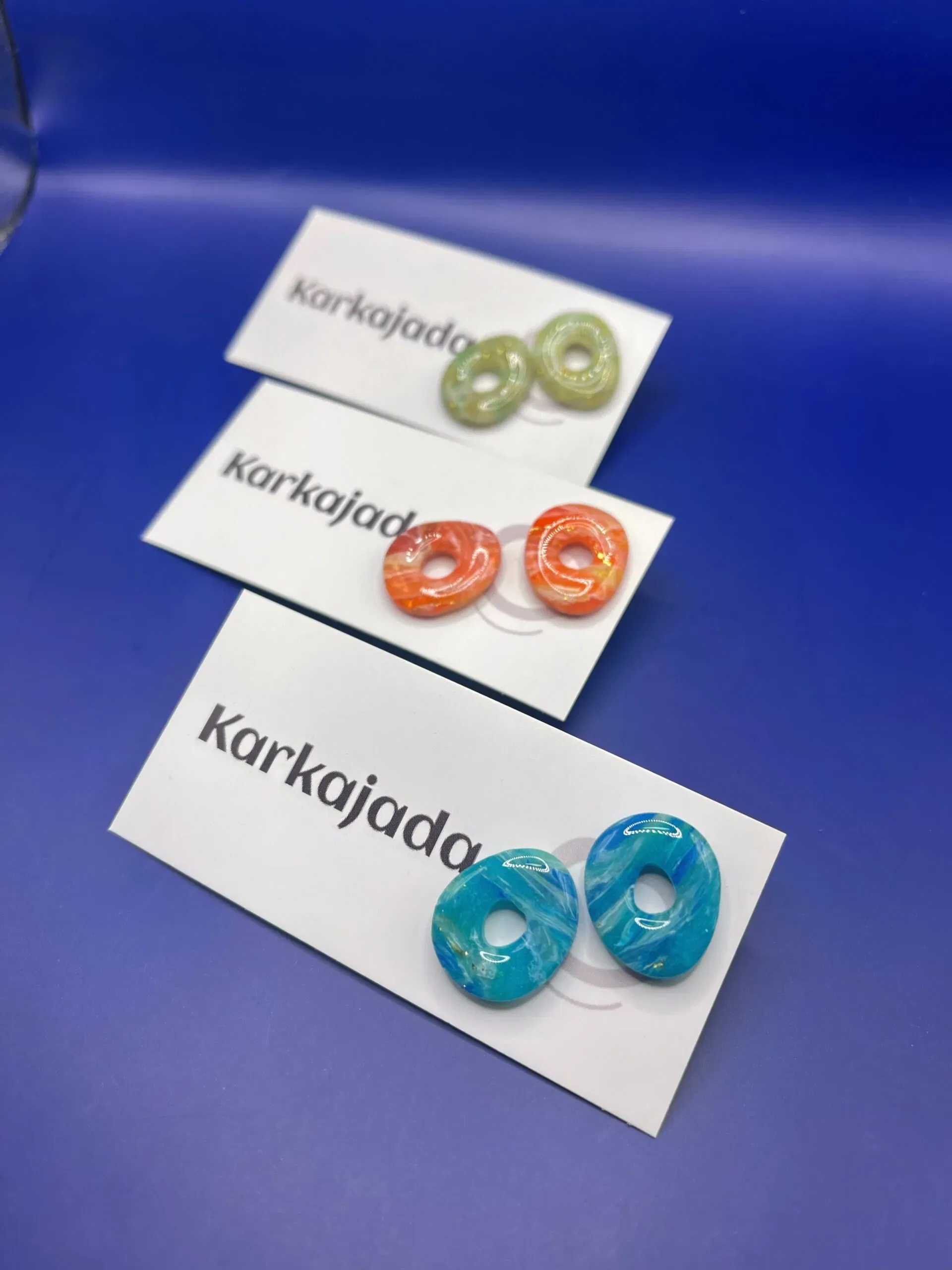 Pendientes Rosc Azul - Imagen 2