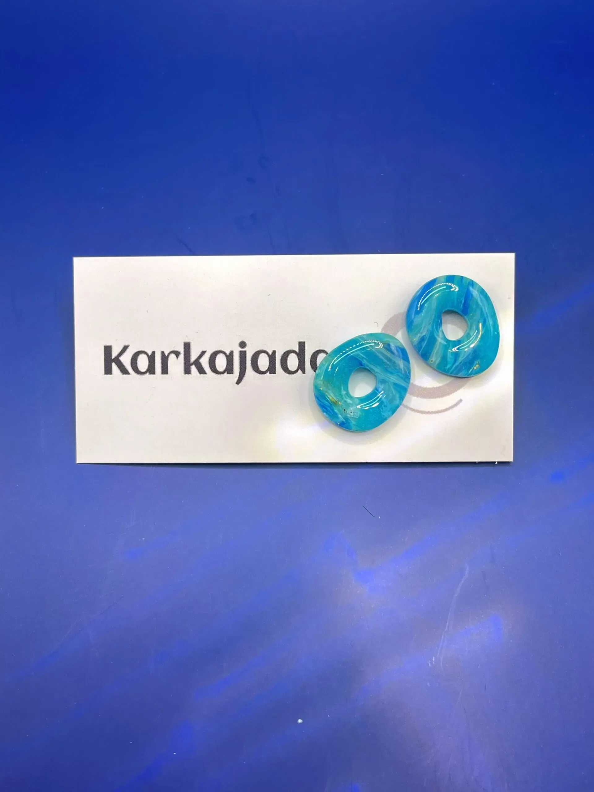 Pendientes Rosc Azul