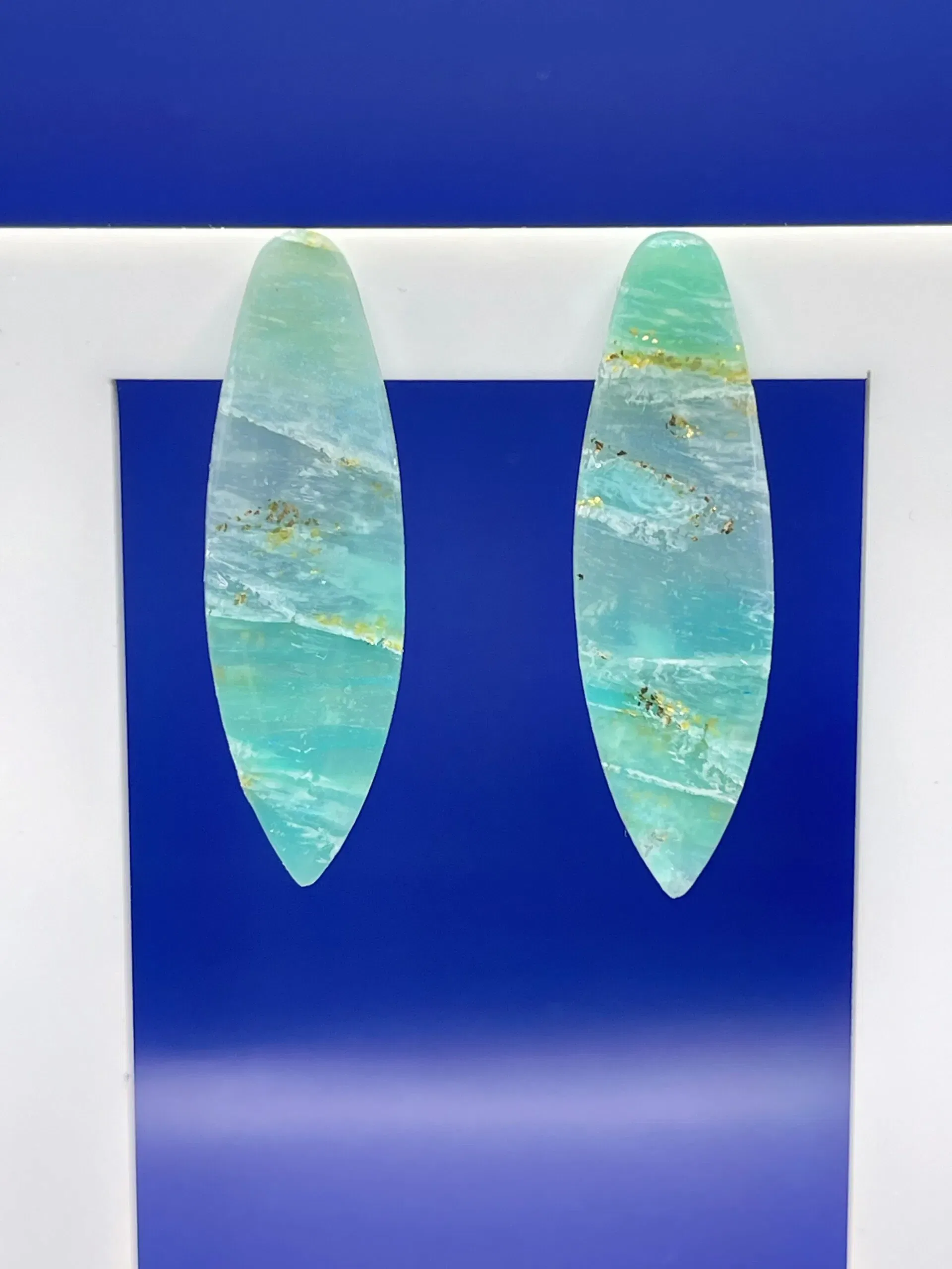 Pendientes Surf Turquesa - Imagen 2