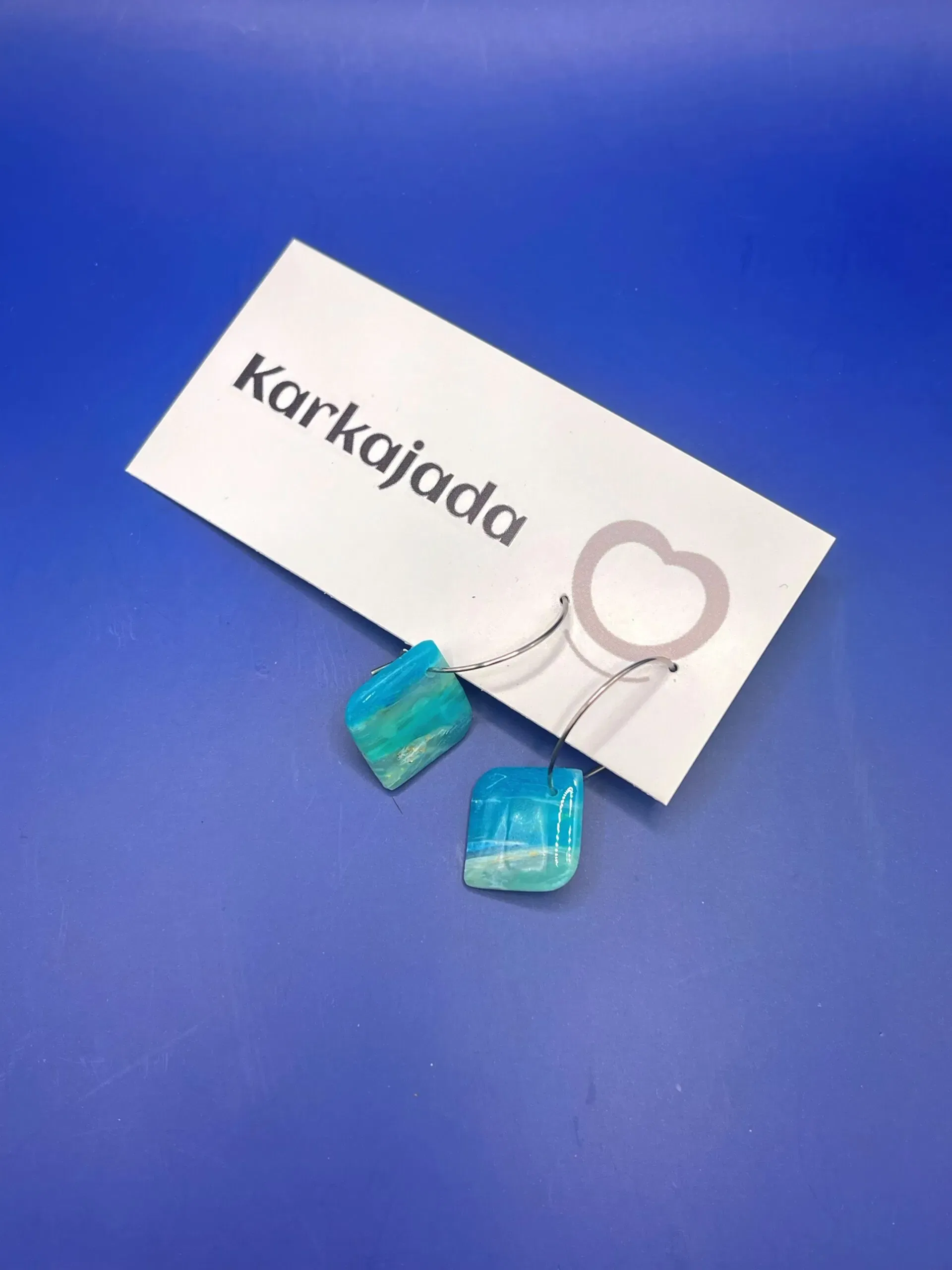 Pendientes Rounded Azul