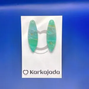 Pendientes Surf Turquesa