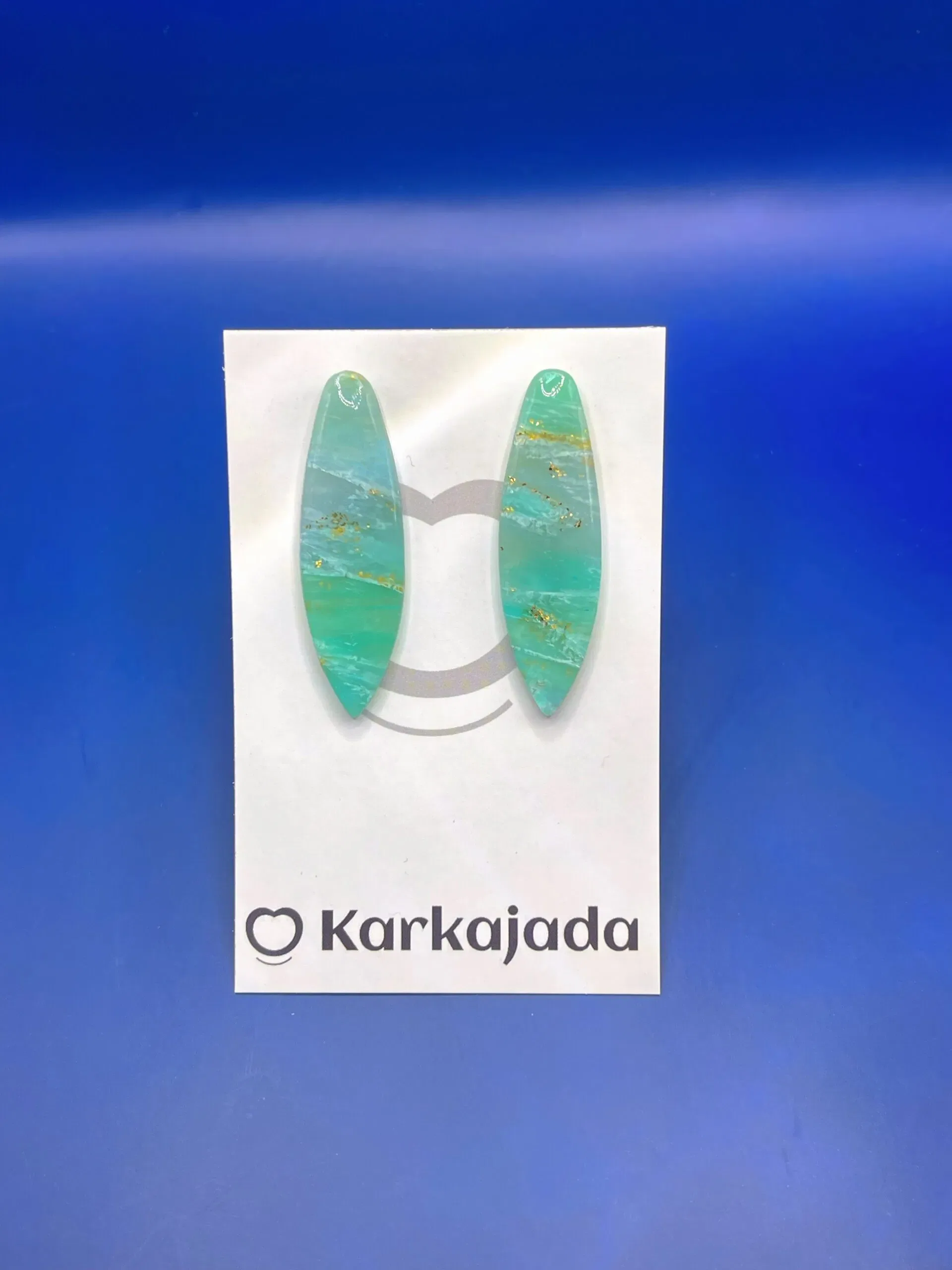 Pendientes Surf Turquesa