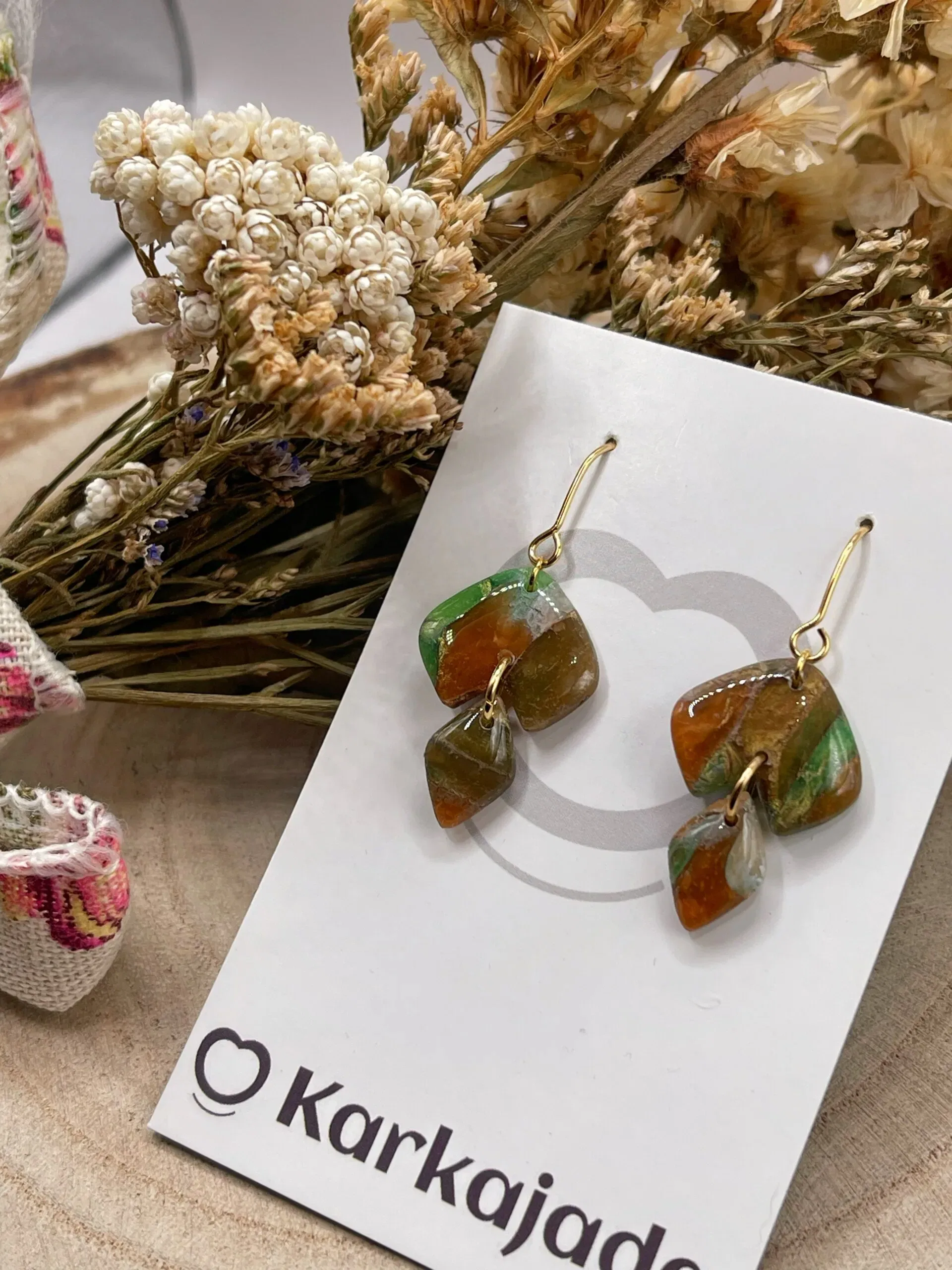 Pendientes Fish Otoño