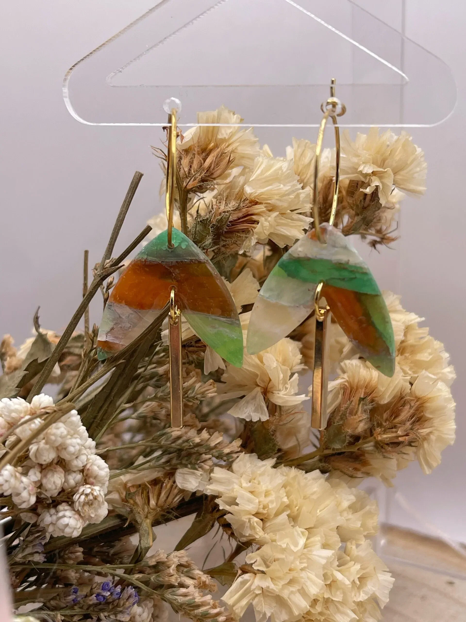 Pendientes Hoja Otoño - Imagen 3