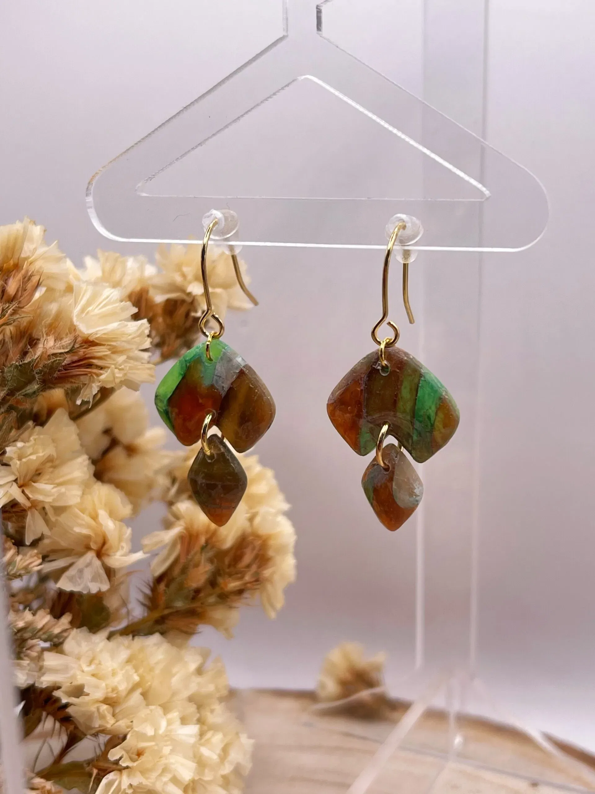 Pendientes Fish Otoño - Imagen 3