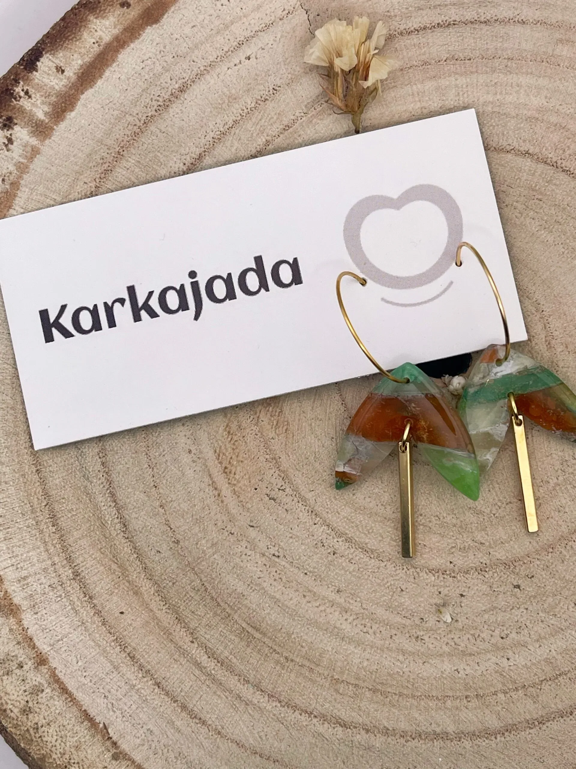 Pendientes Hoja Otoño - Imagen 2