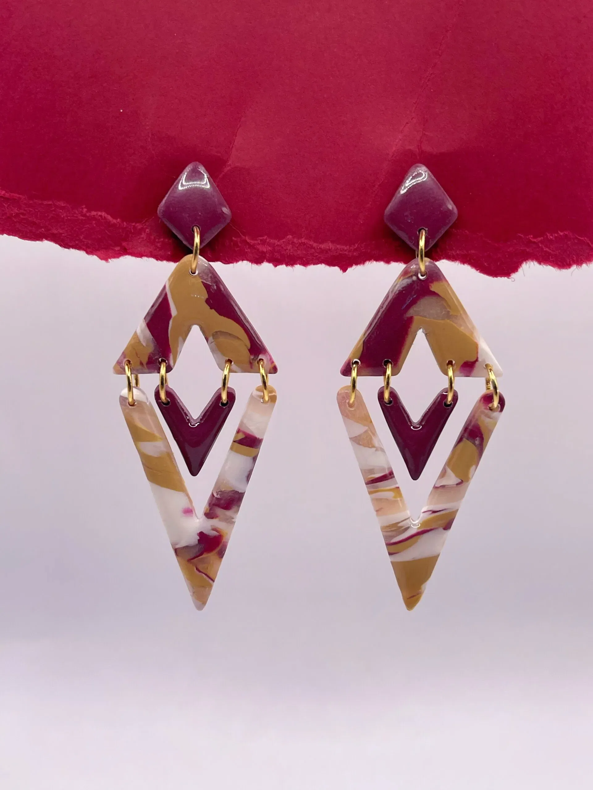 Pendientes Solandra Sienna - Imagen 3