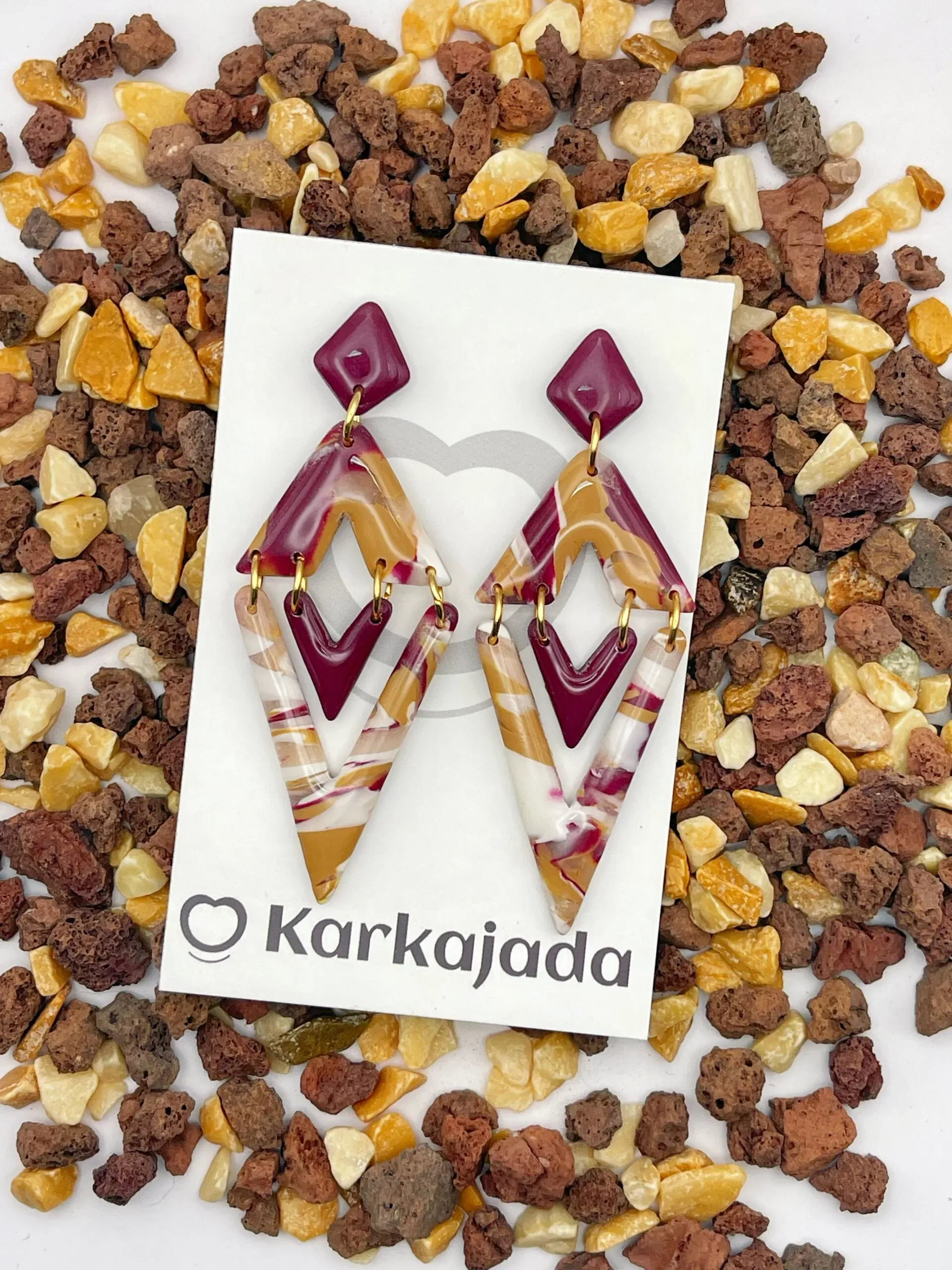 Pendientes Solandra Sienna