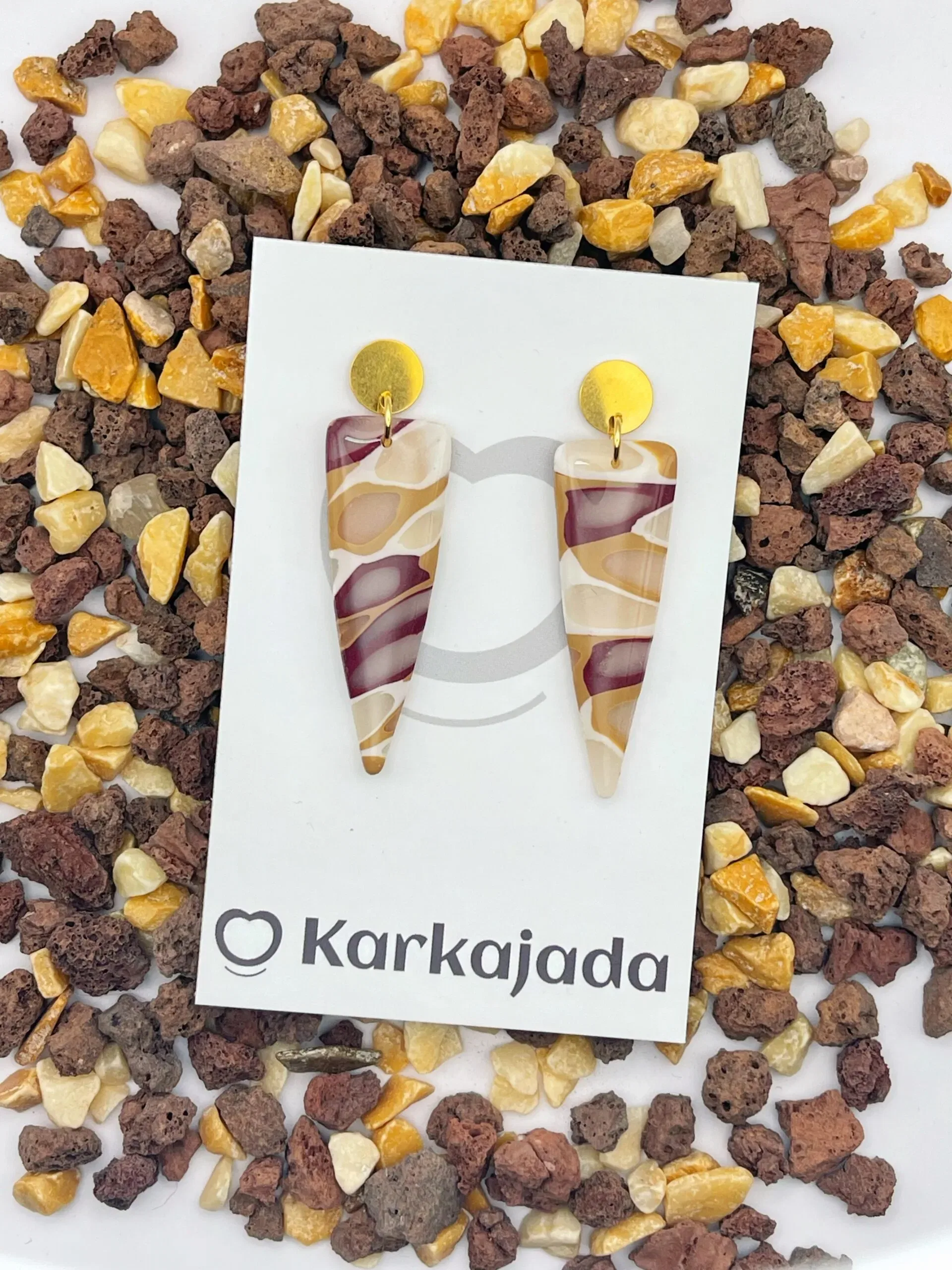 Pendientes Savia Sienna