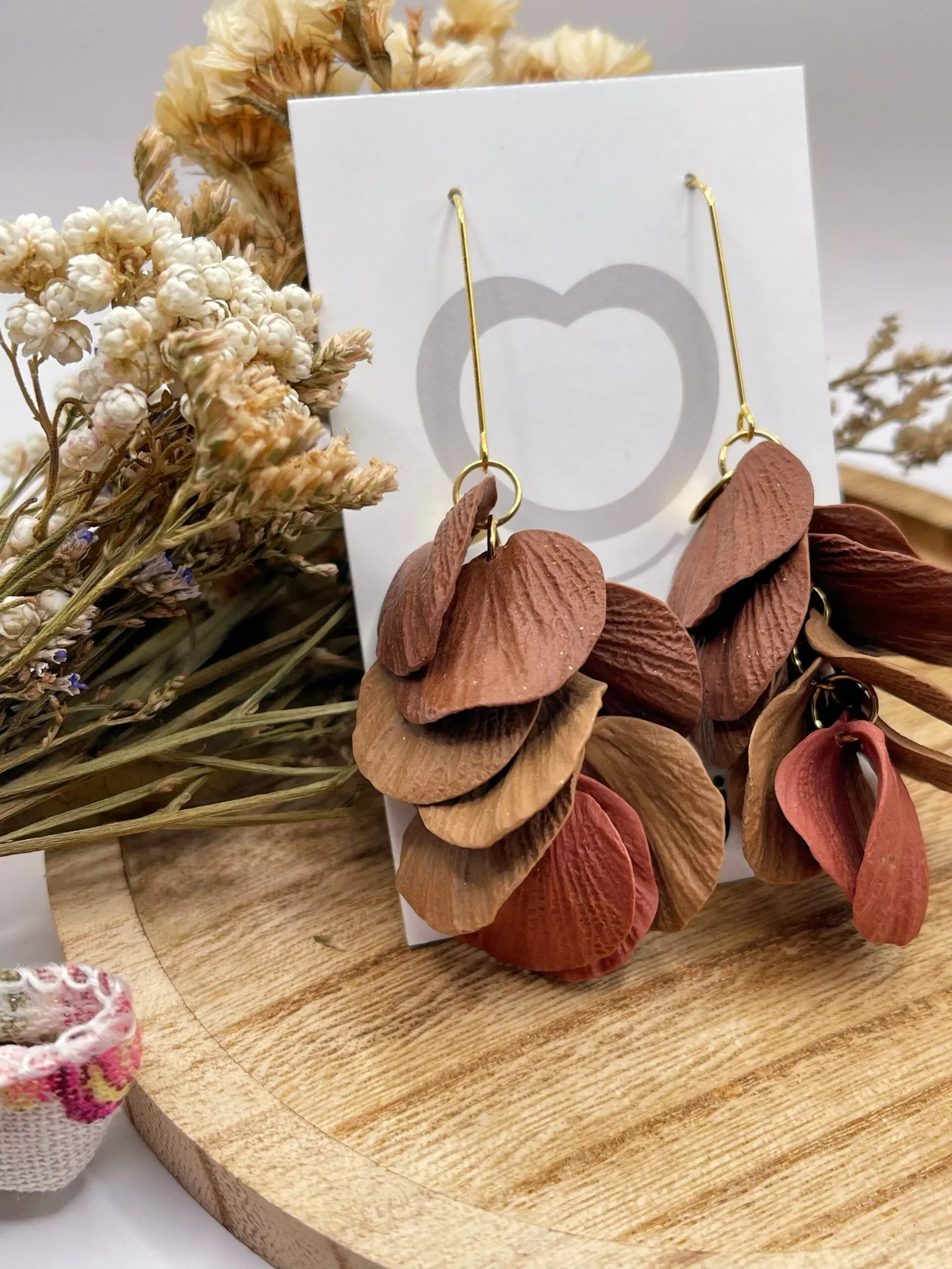 Pendientes Lyra Tierra