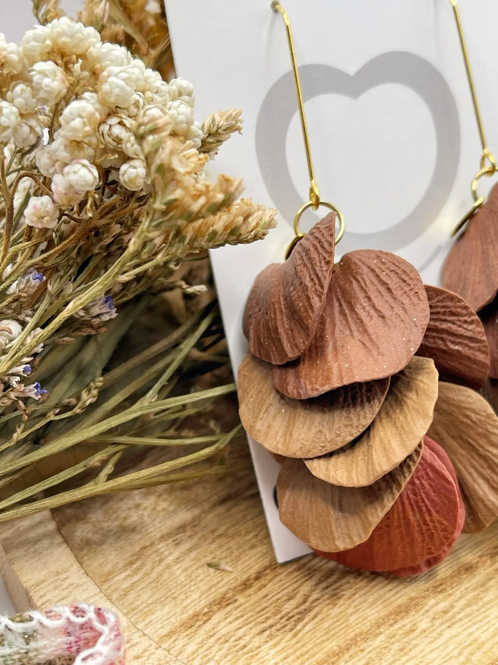 Pendientes Lyra Tierra - Imagen 3