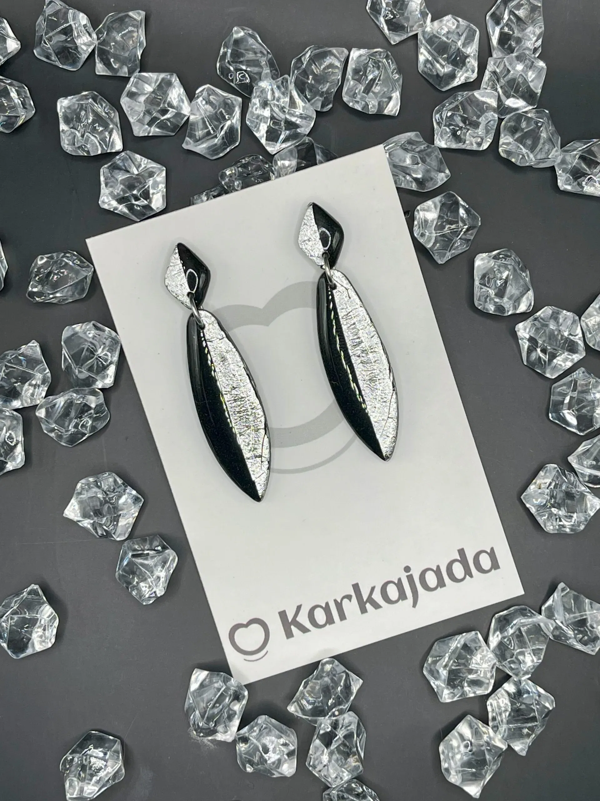 Pendientes Lux Plateado