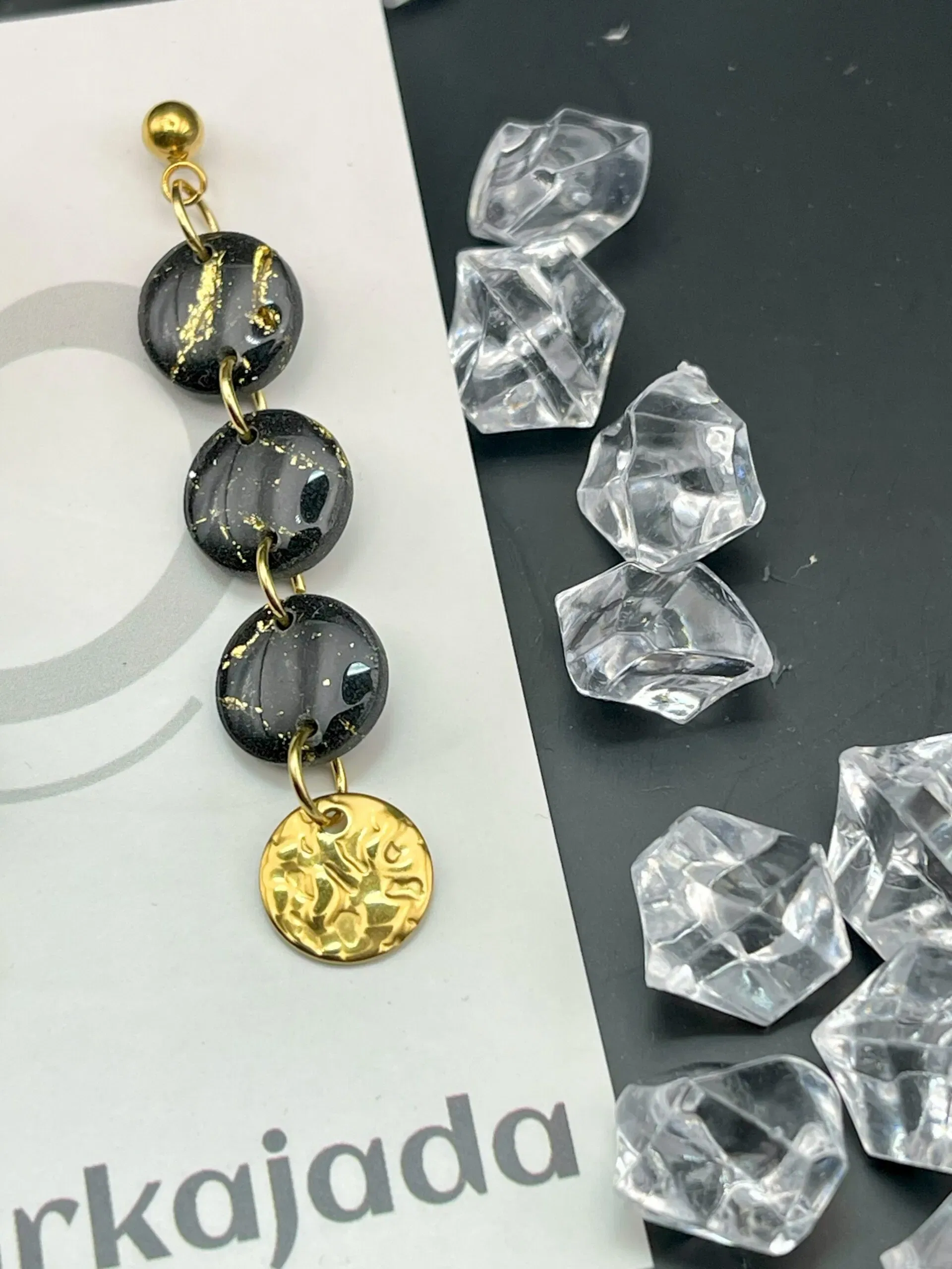 Pendientes Halo Dorado - Imagen 2