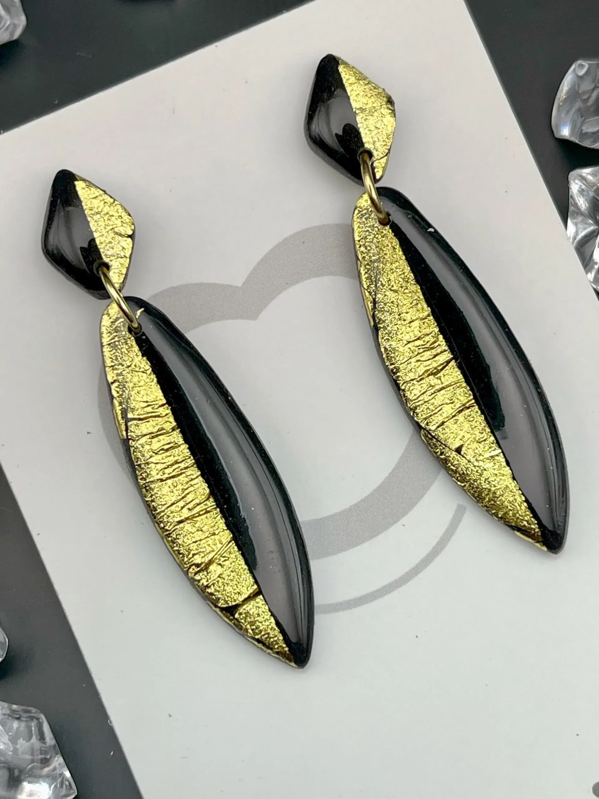 Pendientes Lux Dorado - Imagen 2