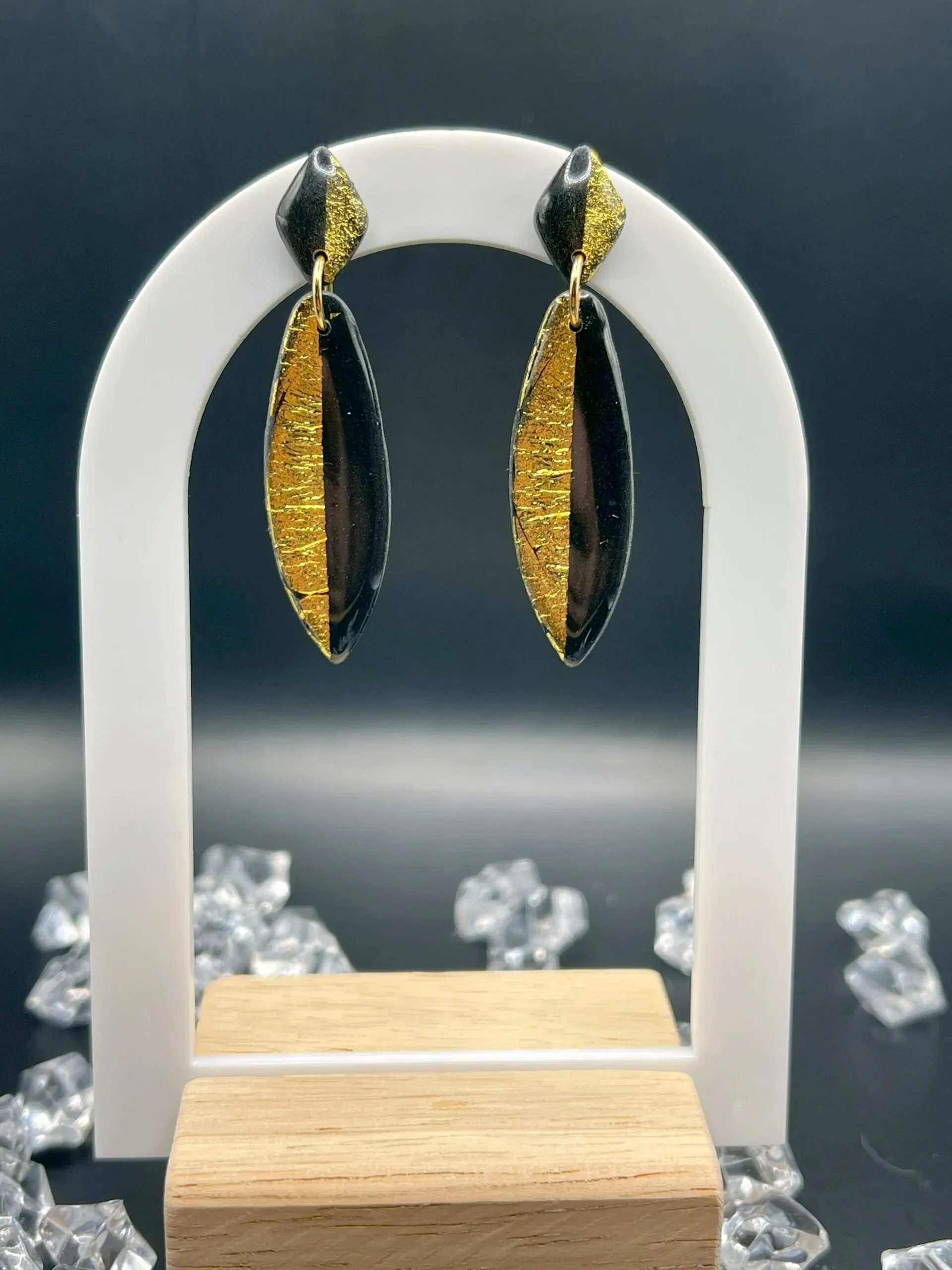 Pendientes Lux Dorado - Imagen 3