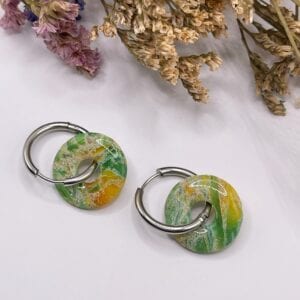 Pendientes + Charm Esencia Oliva