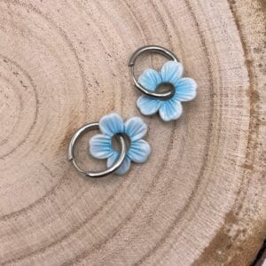 Charm Daisy Azul