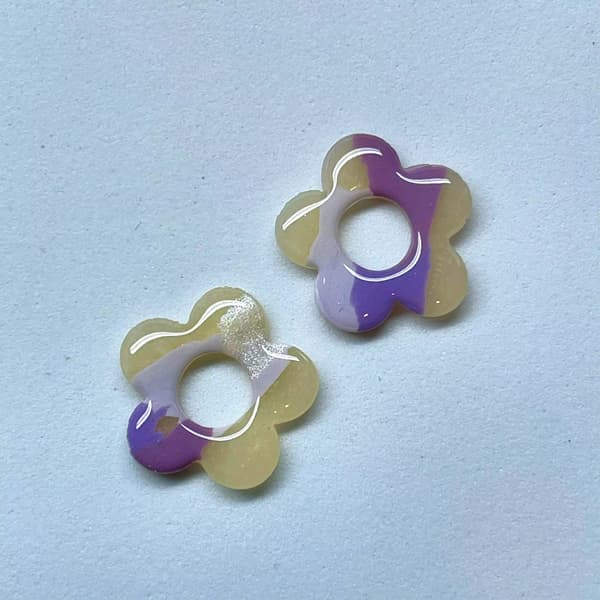 Charm Flor Aguas Lilas