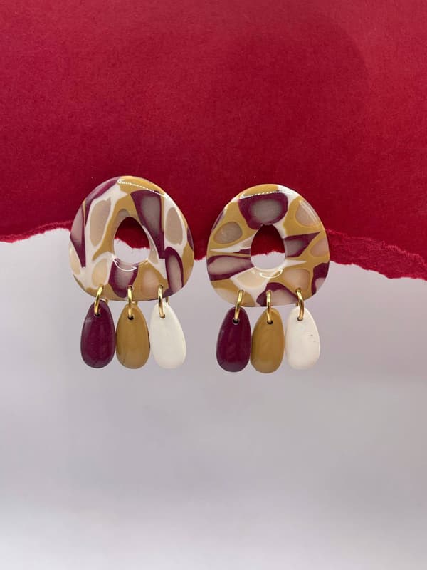 Pendientes Aurora Sienna - Imagen 3