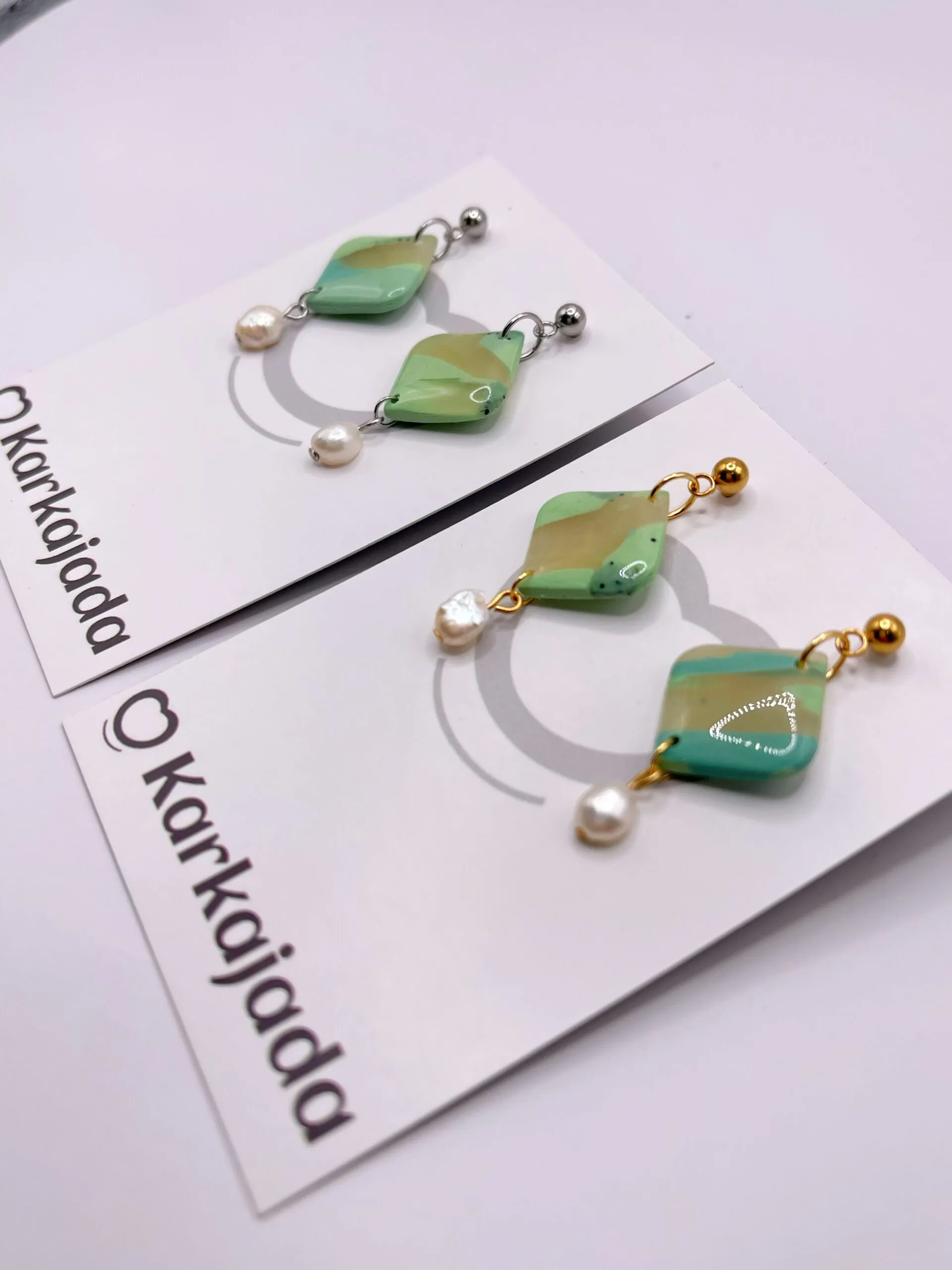 Pendientes Náyade Verdeoro - Imagen 3